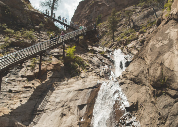 The Broadmoor’s Seven Falls in Colorado Springs, CO