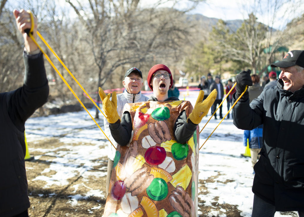 The Great Fruitcake Toss Manitou Springs, Colorado