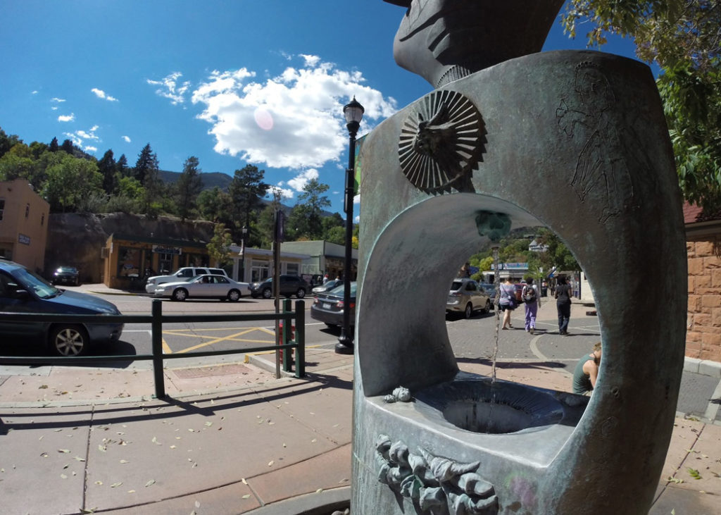 The Mineral Spring Water Manitou Springs, Colorado