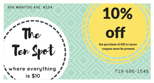 Sweet Deals and Discounts | Manitou Springs, Colorado