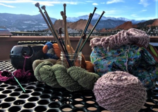 Knitting with a View