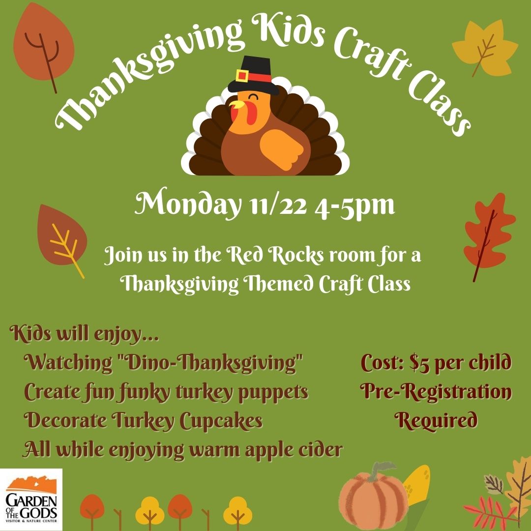 Thanksgiving Craft Class
