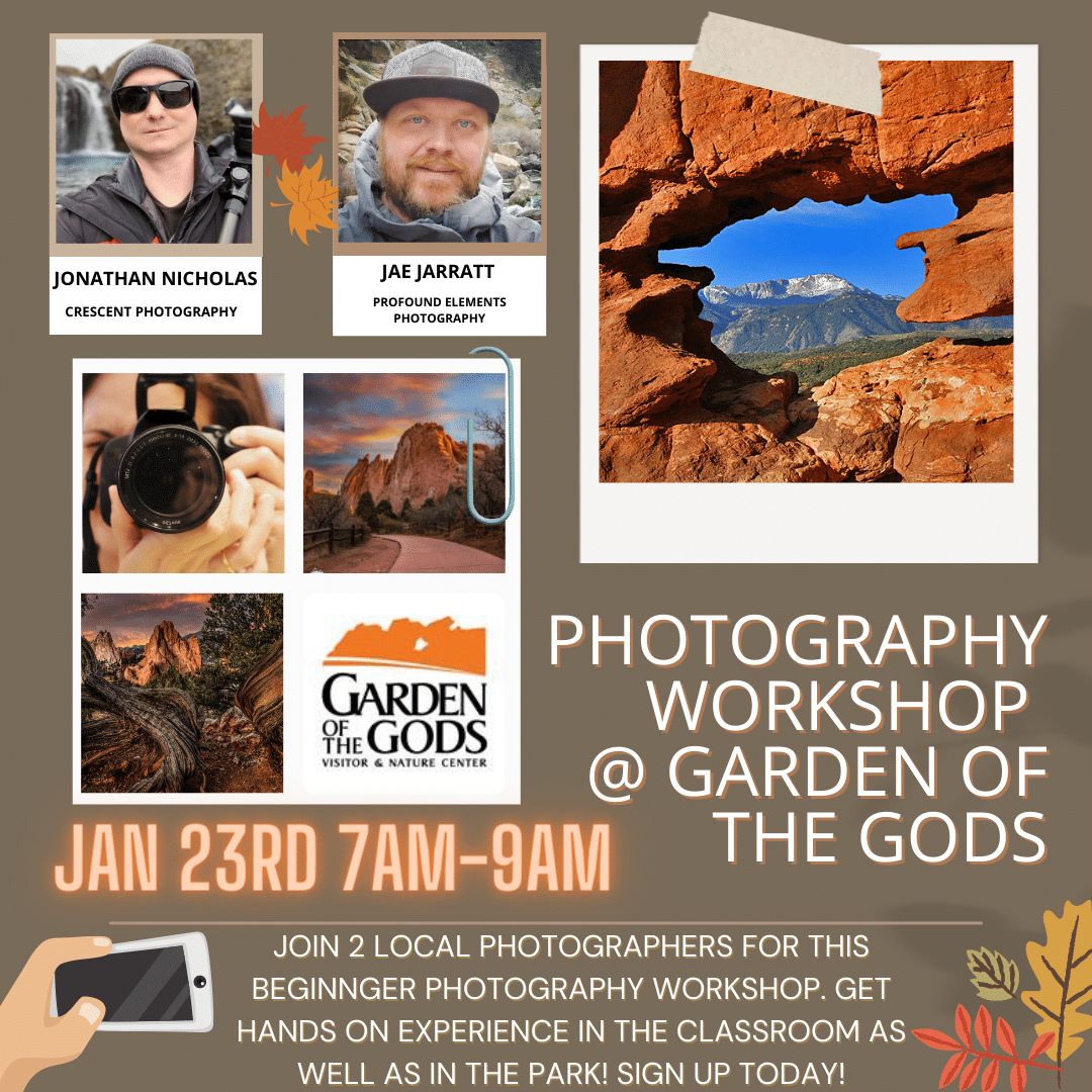 Photo Workshop at Garden of the Gods