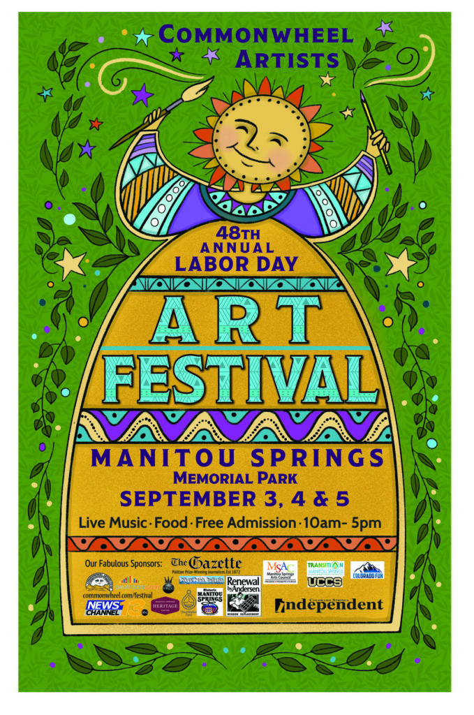 Common Wheel Arts Festival Poster